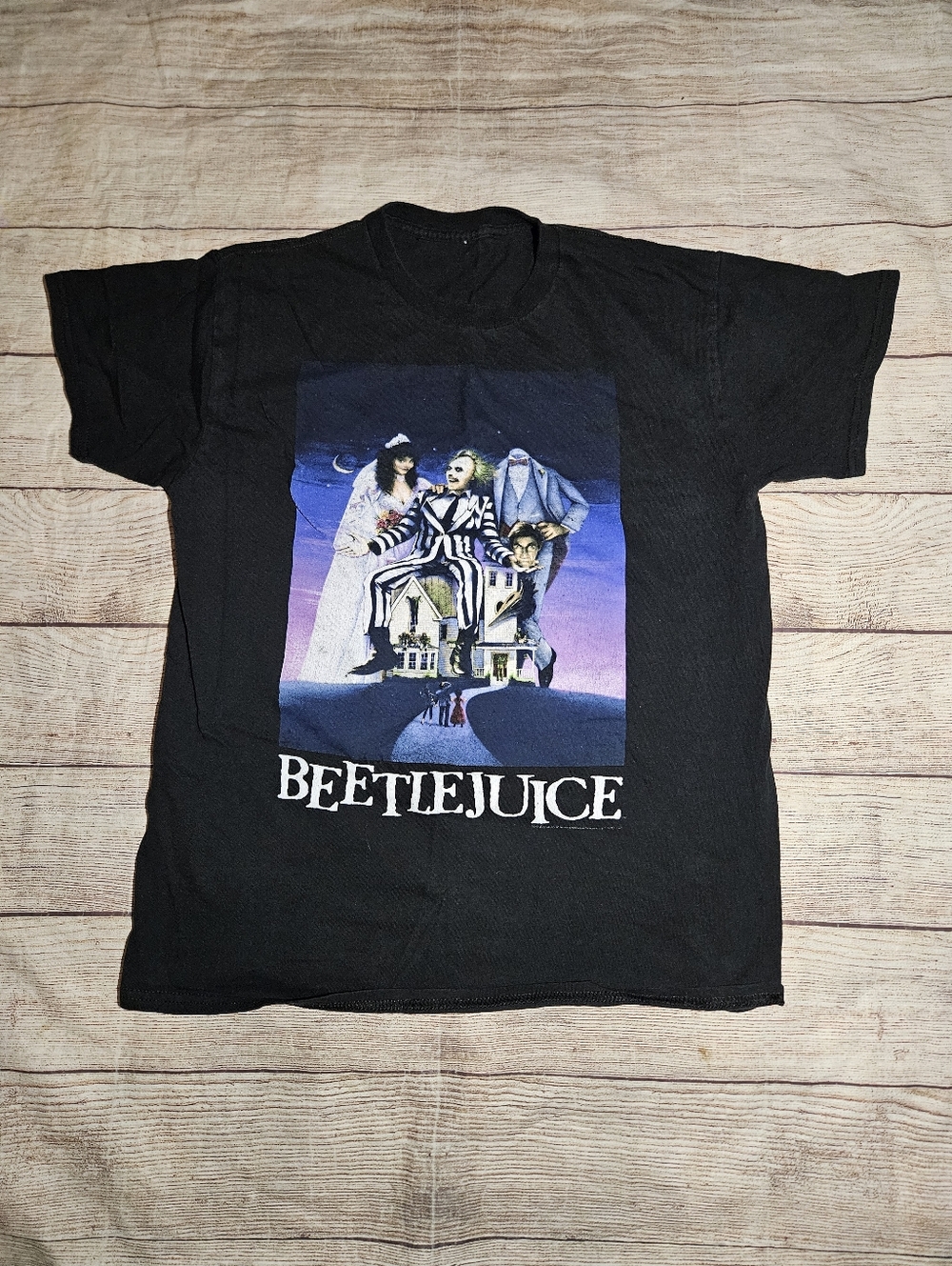 Beetlejuice movie graphic tee shirt